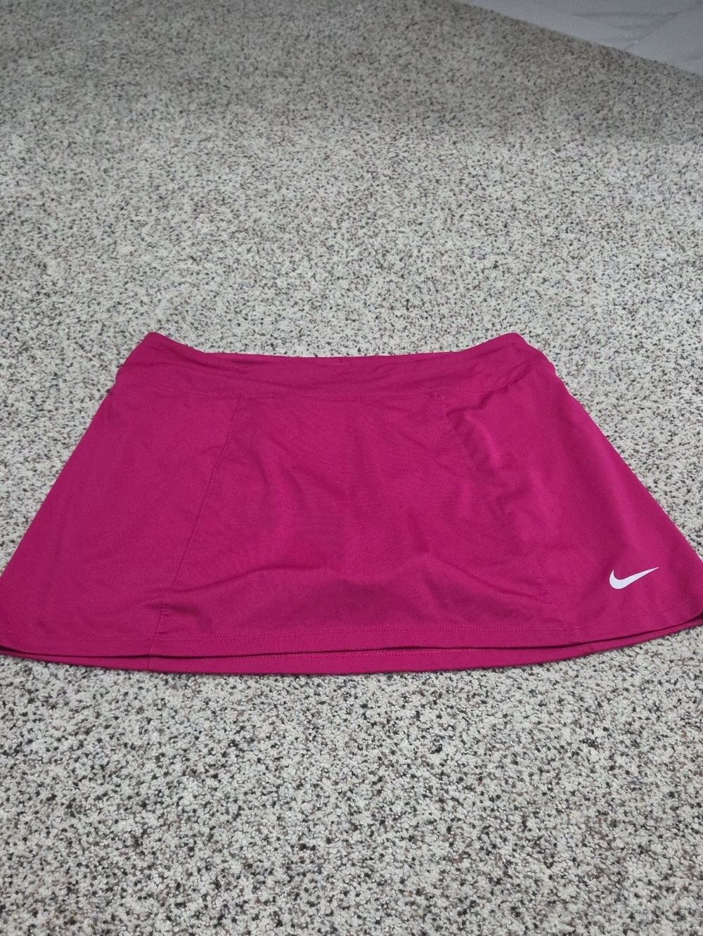 Nike Pink Women's Mini Golf Skort with White Swoosh
